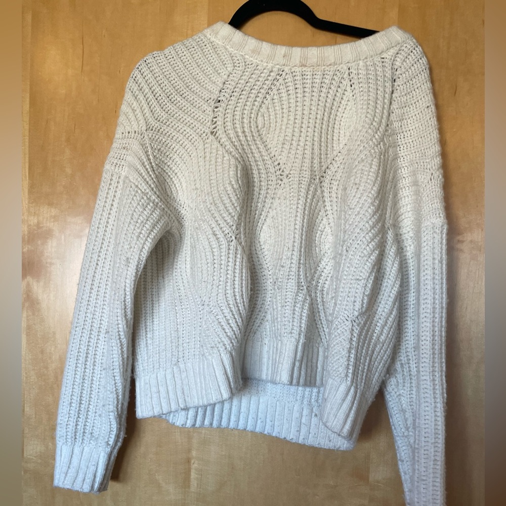 Madewell size medium heavy weight knit sweater size medium